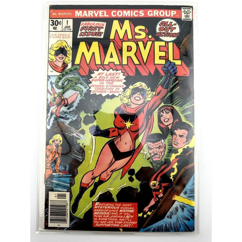 Ms. Marvel #1 (1977) Marvel Comics – 1st‎ Issue, Carol Danvers Debut